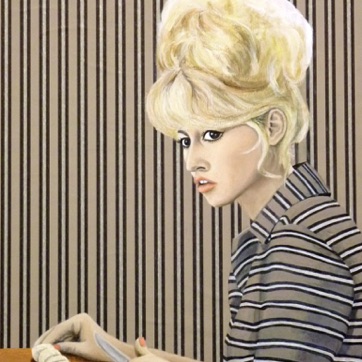 5. Brigitte Cutting Banana, 50x40 cm